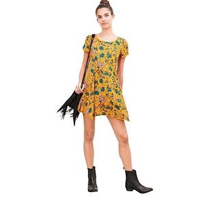 UO Silence and Noise Boho Floral dress
